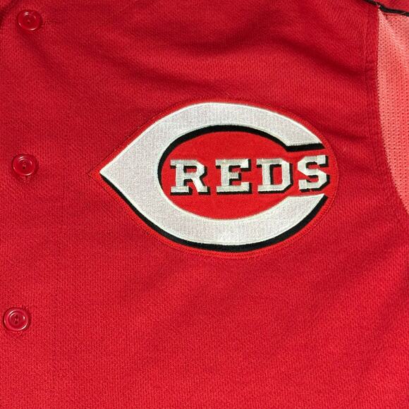 VTG Cincinnati Reds Spring #20 Majestic MLB Jersey Men’s 2XL Baseball Shirt - Picture 2 of 9